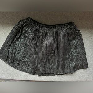 Cat & Jack Kids Shiny Black Skirt